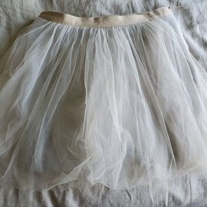 Ann Taylor Loft Tulle Miniskirt